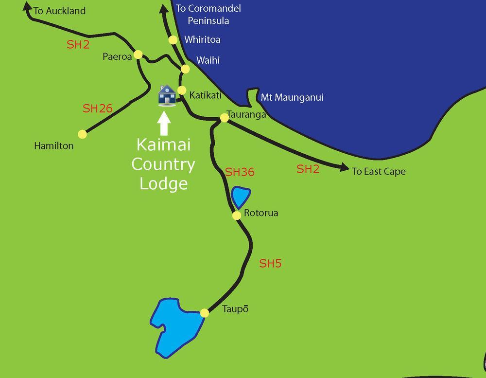 Kaimai Country Lodge Katikati Luaran gambar